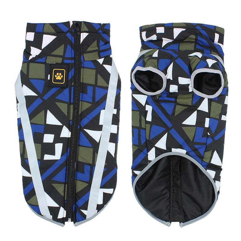 Warm Insulated Dog Jacket for Cold Weather