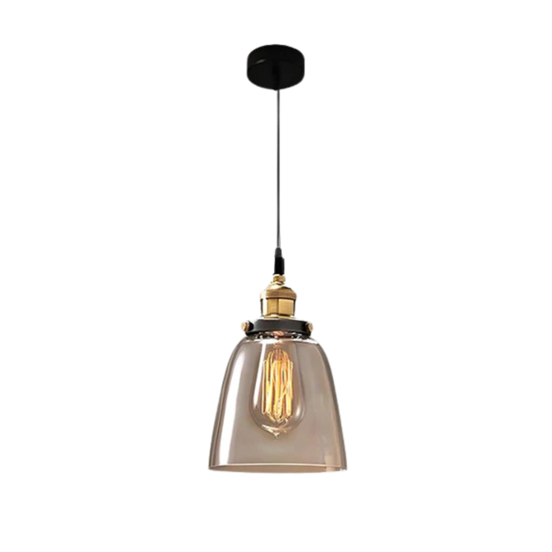 Elegant Hanging Glass Ceiling Light