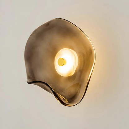 Modern Circular Glass Wall Lamp