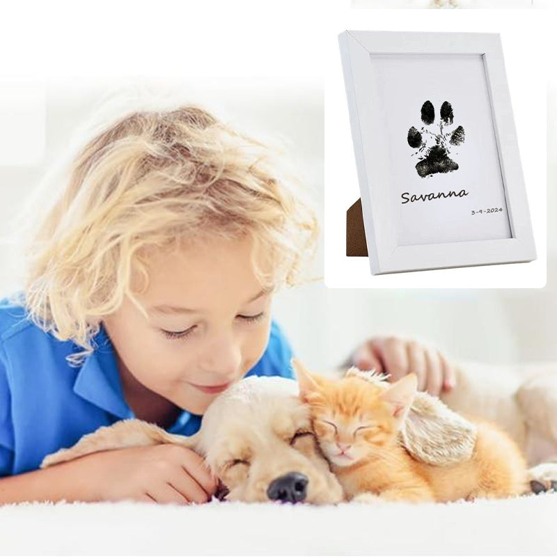 Customizable Dog Paw Photo Frame