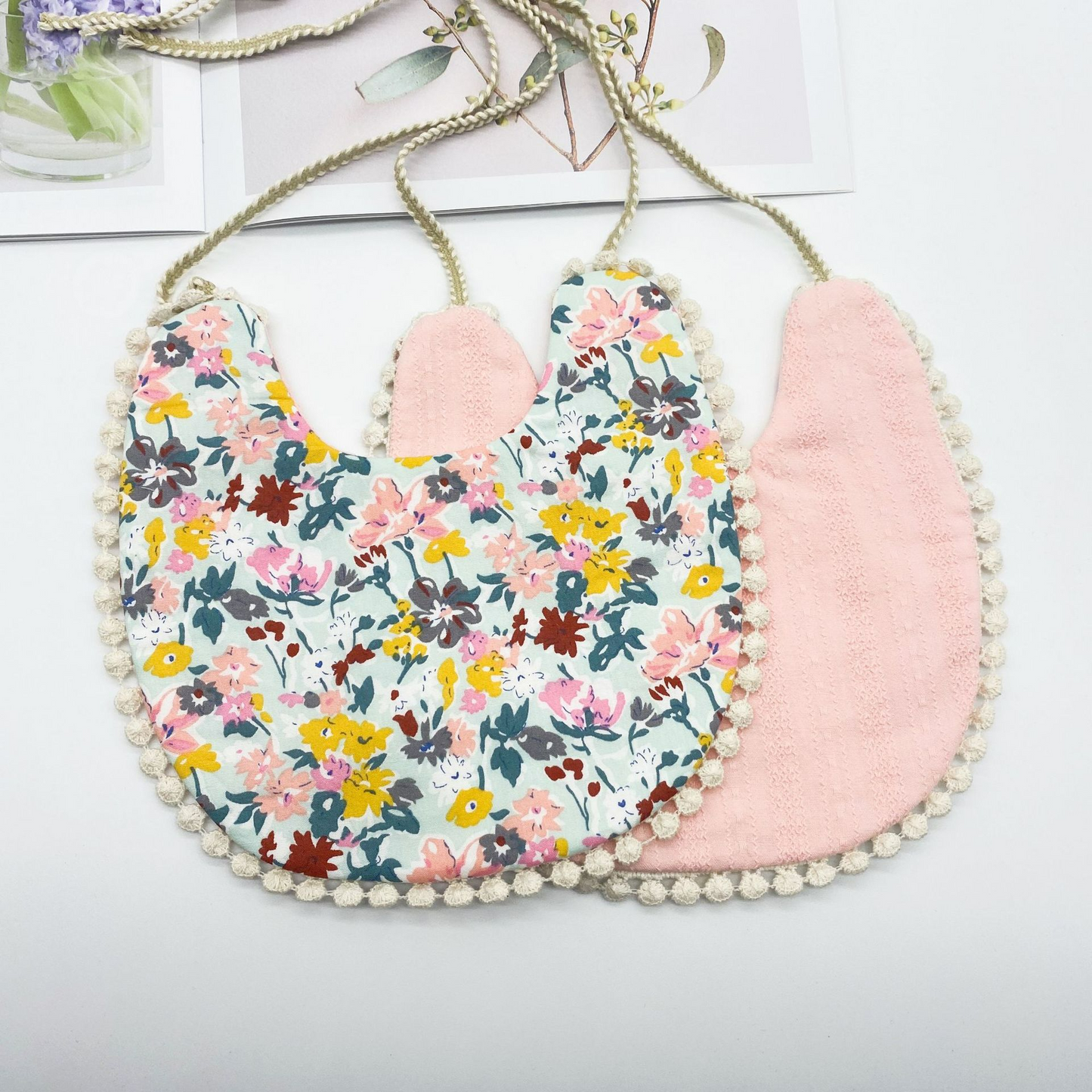 Comfortable Muslin Double Sided Baby Bib