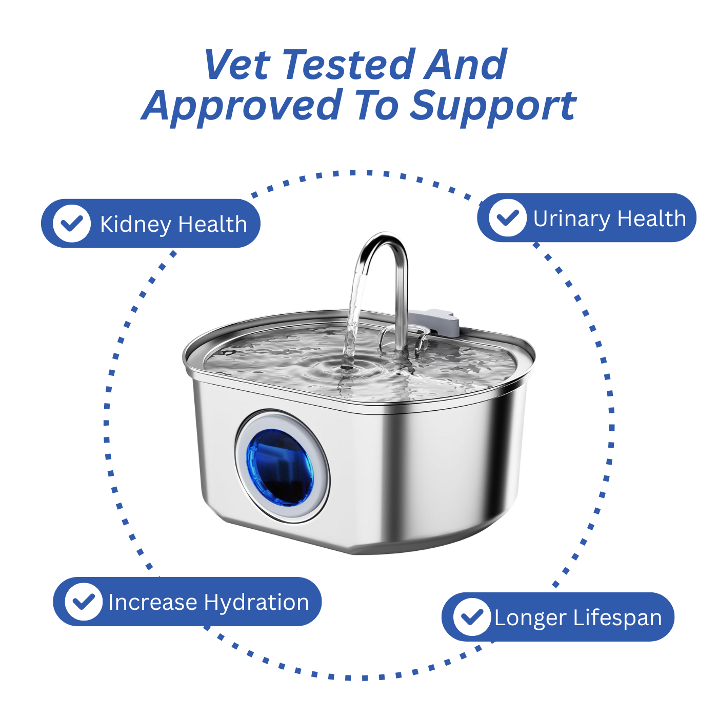 Easy Clean Pet Water Dispenser Fountain