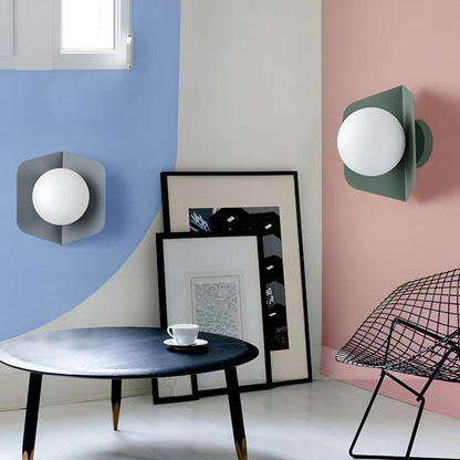 Vibrant Circular Wall Lamp