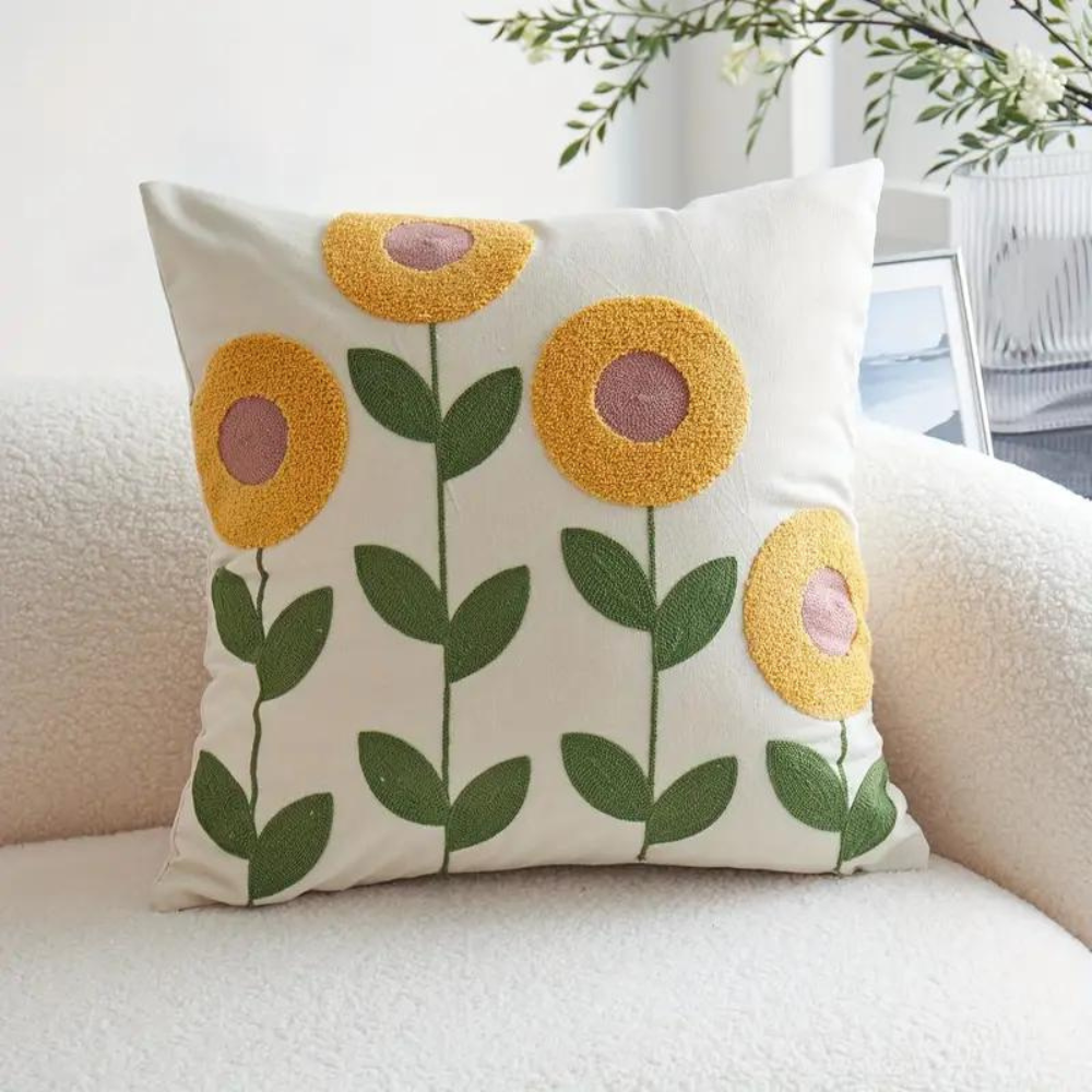 Beautiful Floral Pillow Cover - Luxicro
