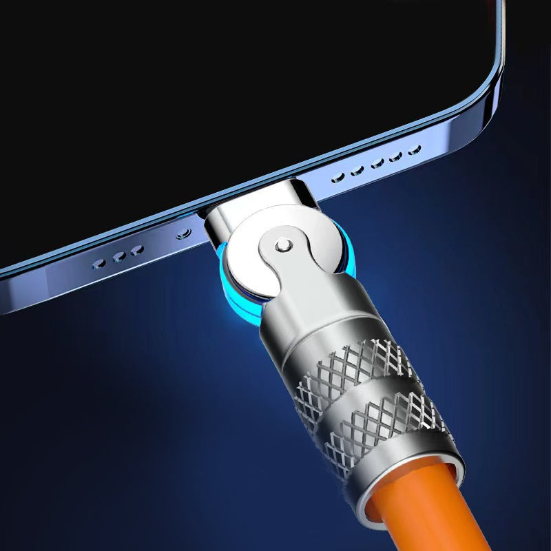 Bendable 360 Rotation USB Charger Cable