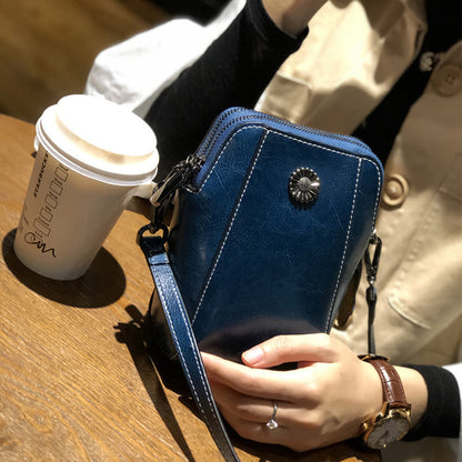 Real Leather Phone Wallet Case