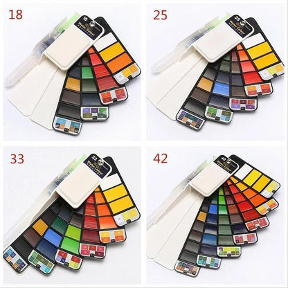 Vibrant Artists Watercolor Paint Set