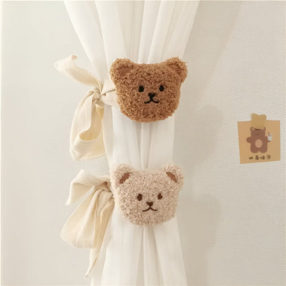Cute Bear Window Curtain Ties - Luxicro
