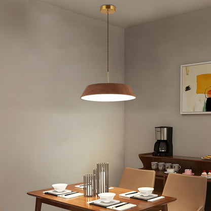 Natural Wood Japanese Pendant Light