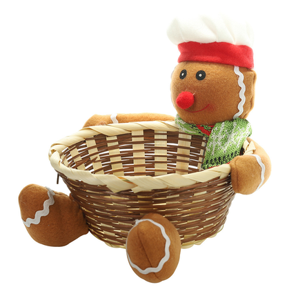 Holiday Sweet Woven Gift Basket