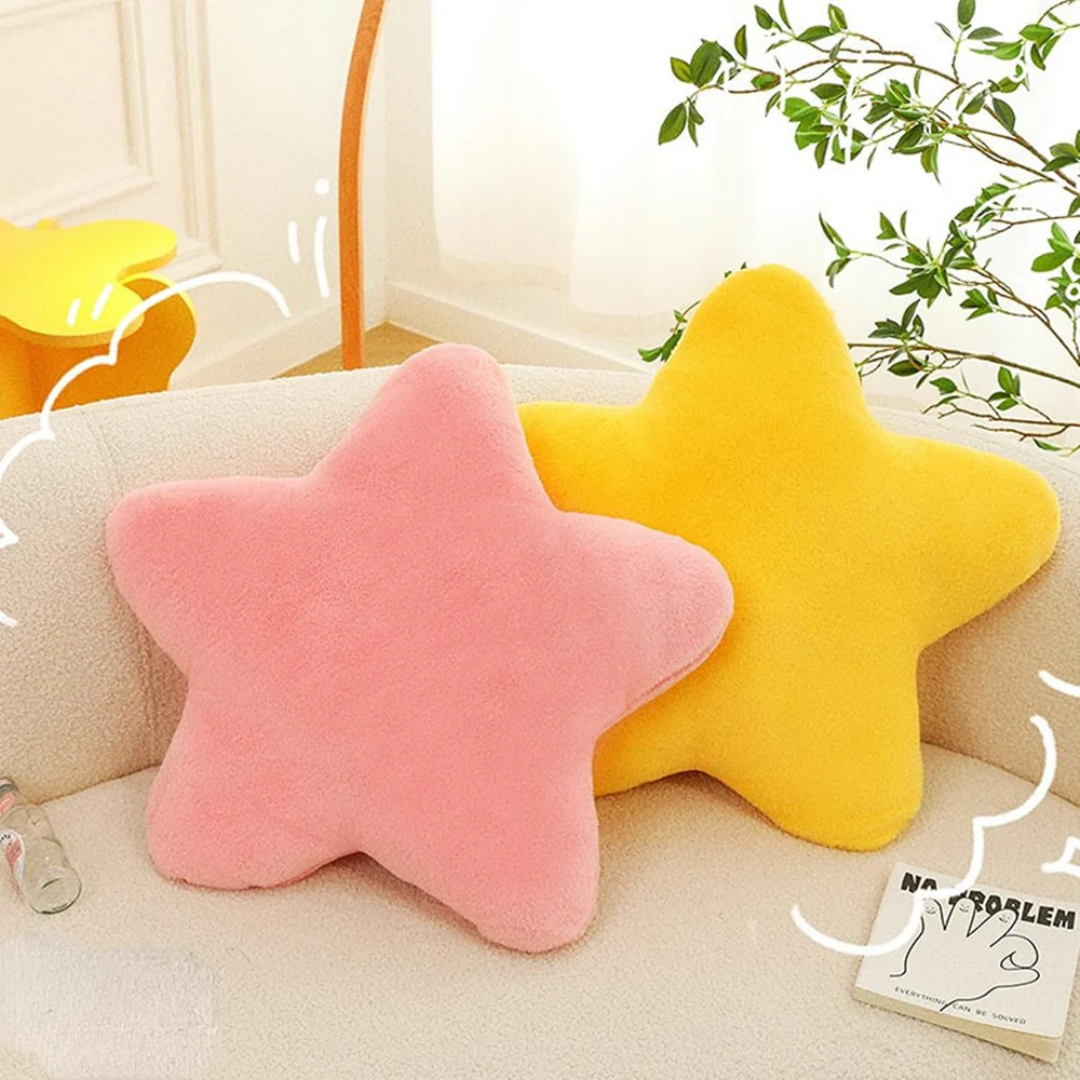 Premium Glitter Star Pillow