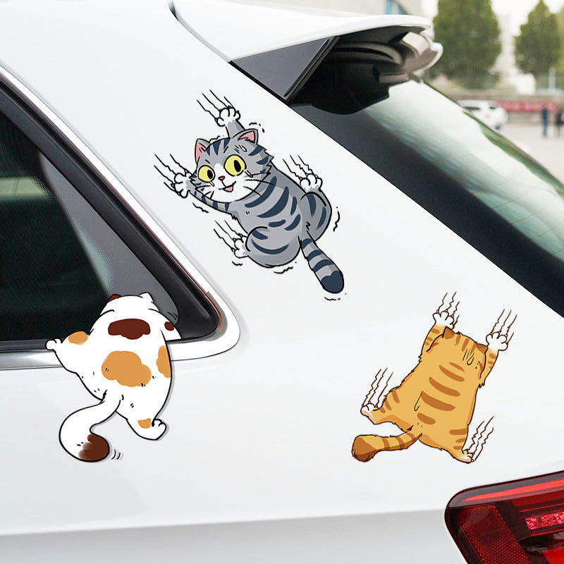 Funny Kitty Vehicle Decal Sticker