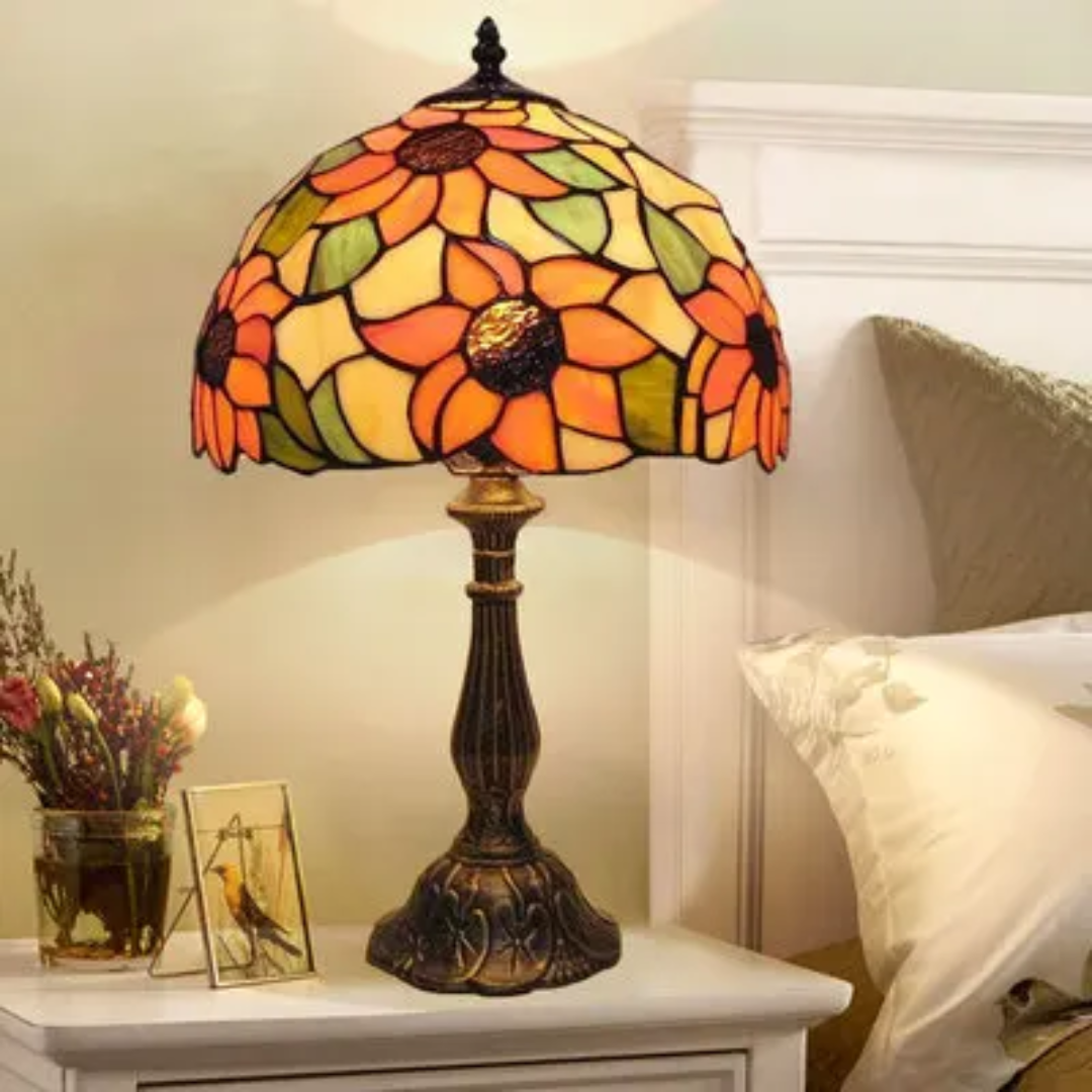 Elegant Clear Office Table Lamp