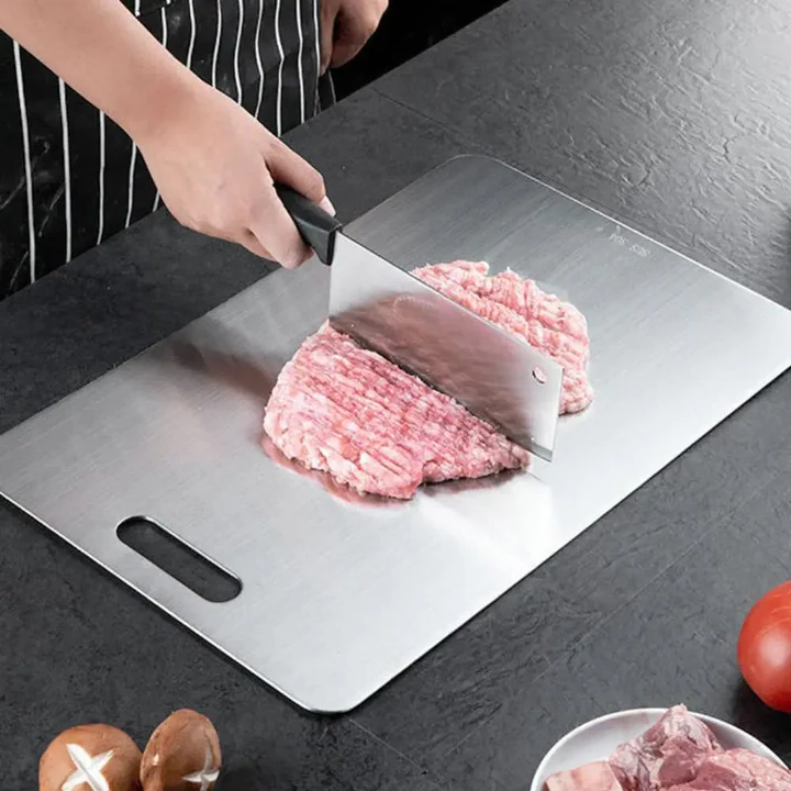 Sturdy Stainless Steel Chopping Board
