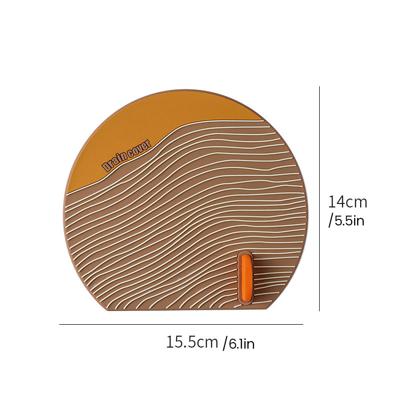Soft Rubber Shower Drain Cover