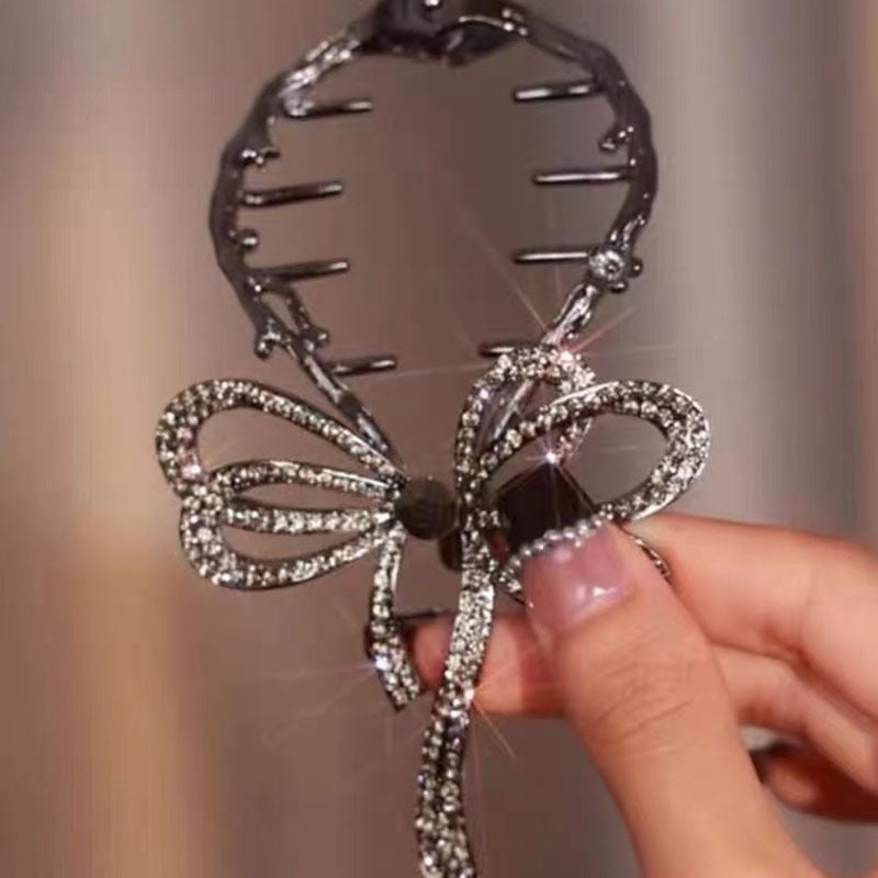 Delicate Floral Hair Clip Light