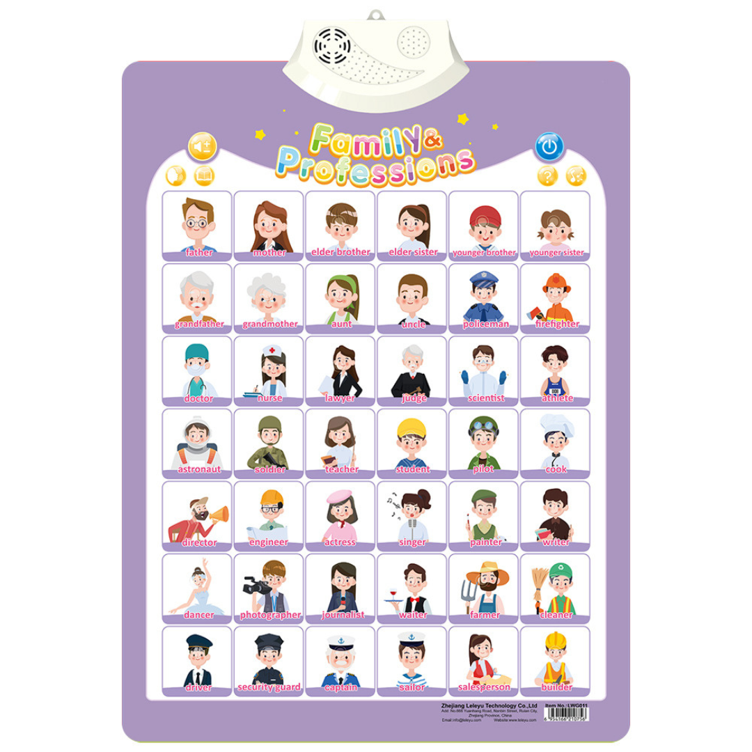 Kids Educational Sound Activity Board