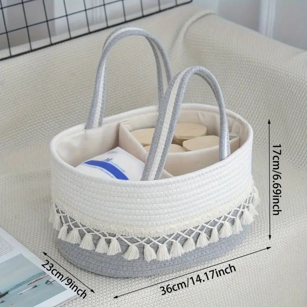 Delicate Edge Baby Storage Basket