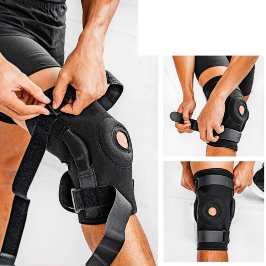 Breathable Knee Stabilizer Brace for Sports Injuries - Luxicro