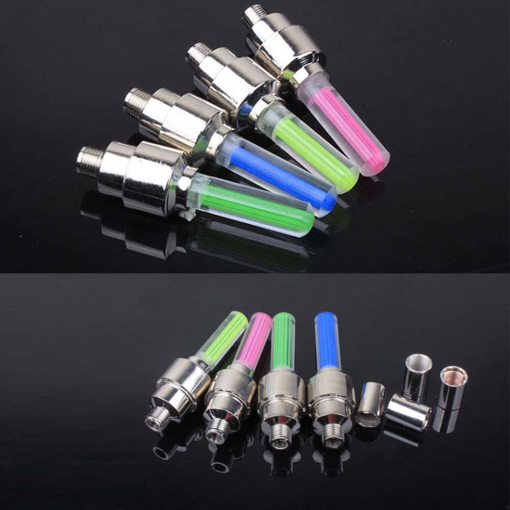 Bright LED Wheel Valve Caps (2 Pack)