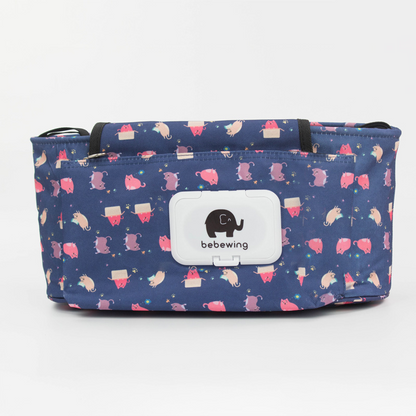 Spacious Diaper Bag with Adjustable Organizer