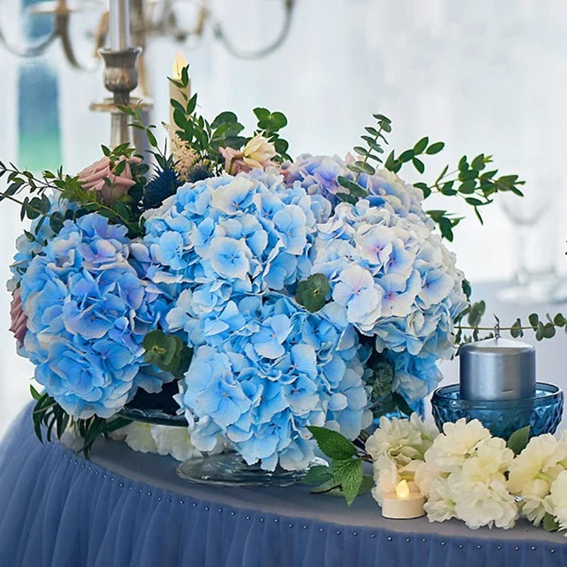 Artificial Outdoor Hydrangea Floral Decor