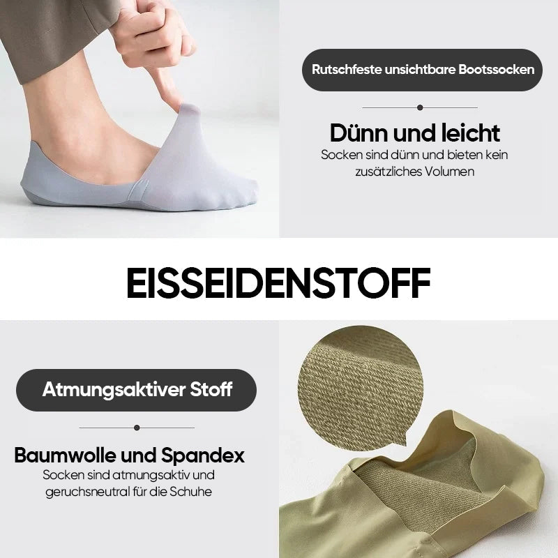 Anti Slip Clear Ankle Socks