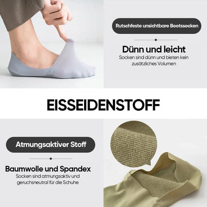 Anti Slip Clear Ankle Socks