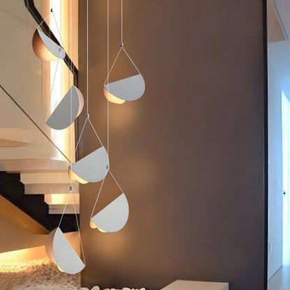 Bright White Modern Pendant Light