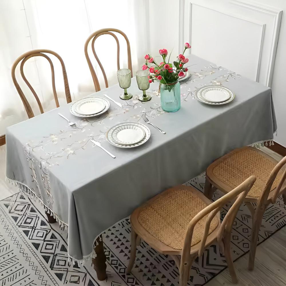 Floral Pattern Luxury Table Cover
