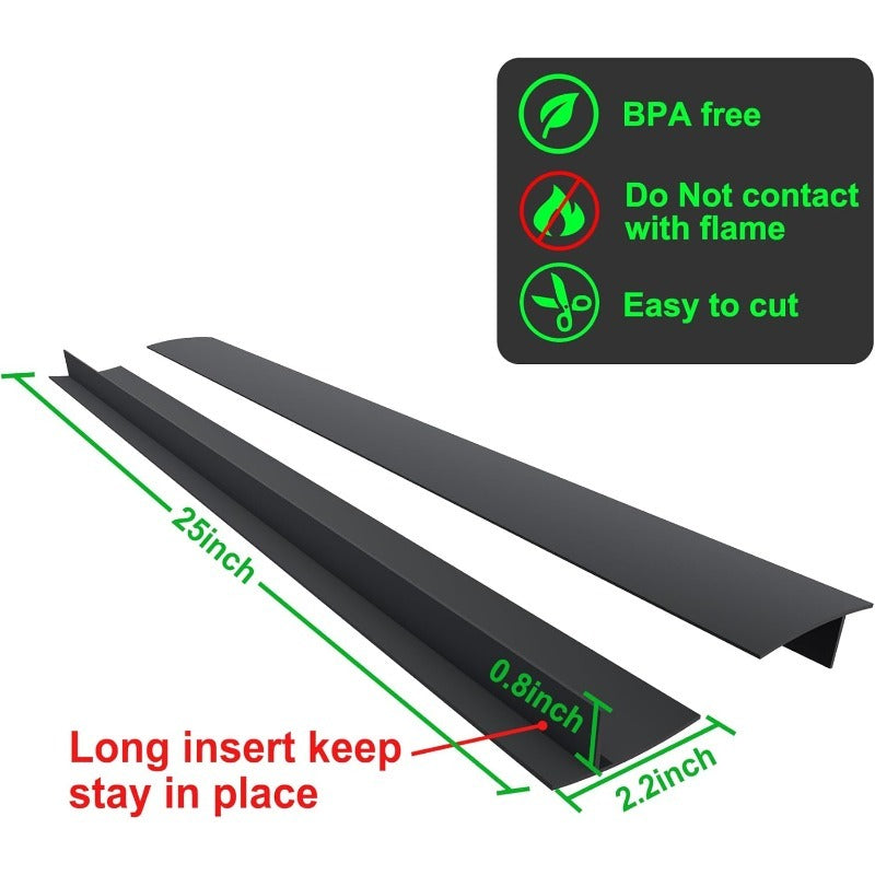 Easy Clean Stovetop Silicone Gap Seal - Luxicro