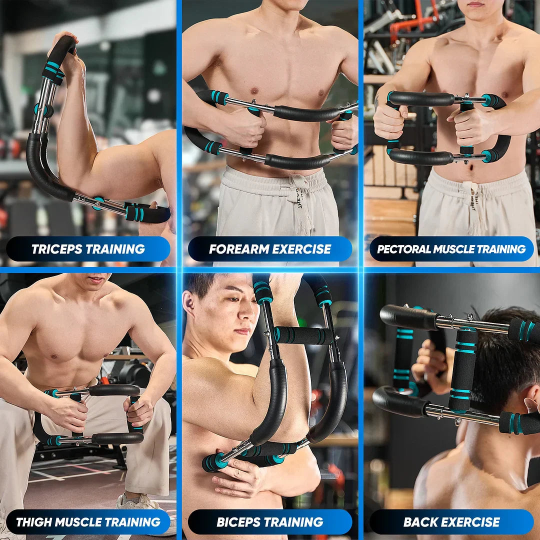 Compact Home Gym Strength Trainer Bar - Luxicro