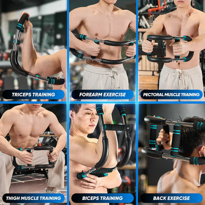 Compact Home Gym Strength Trainer Bar - Luxicro