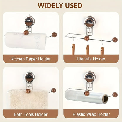 Adhesive Metal Paper Towel Holder