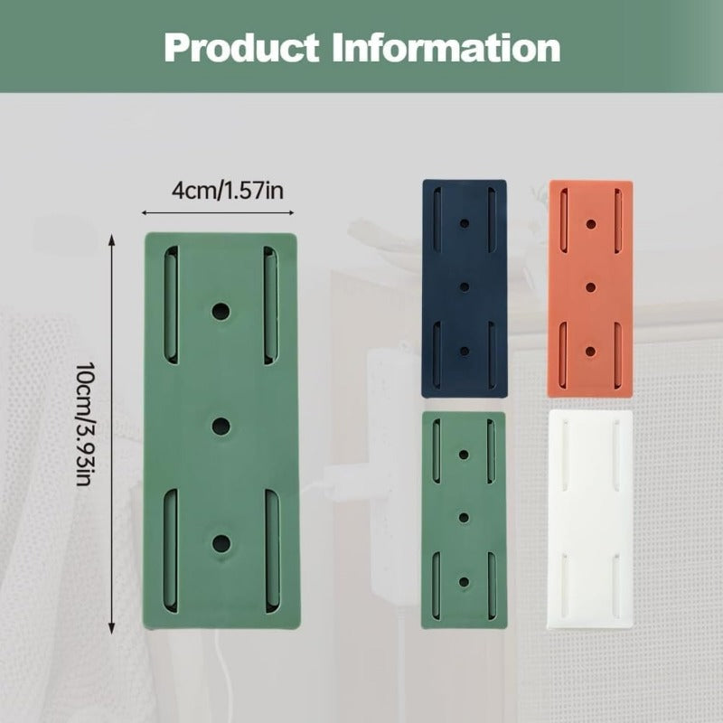 Simple Mount Cord Organizer with Adjustable Slide Rail
