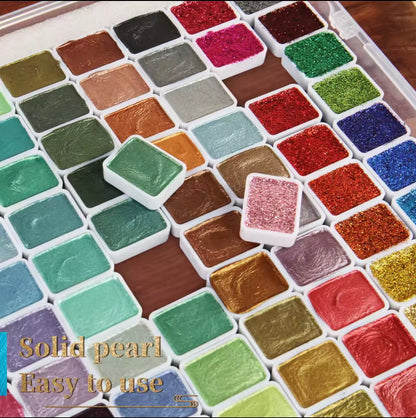 Bright Colorful Art Supplies Markers Set