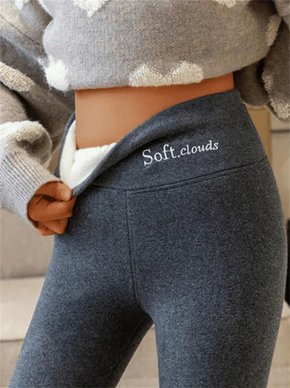 Soft Warm Fleece Lined Winter Leggings