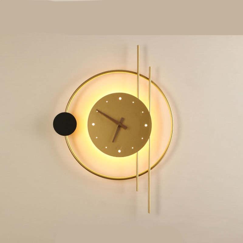 Contemporary LED Lighted Wall Clock