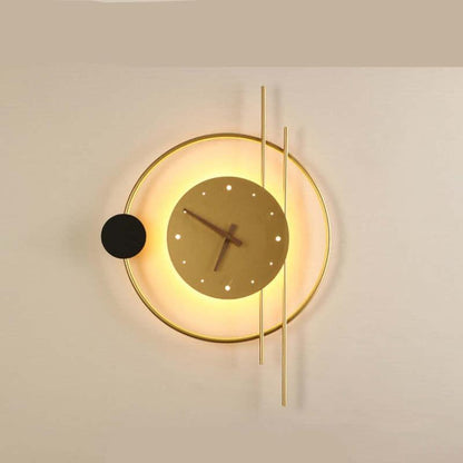 Contemporary LED Lighted Wall Clock
