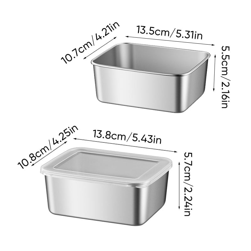 Premium Stainless Steel Lunch Box with Lid