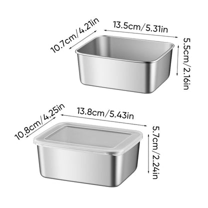 Premium Stainless Steel Lunch Box with Lid
