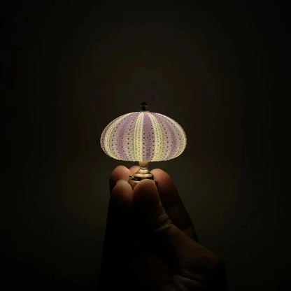 Beachy Seashell Decor Table Lamp