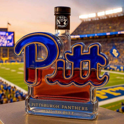 Official Pitt Panthers Liquor Decanter