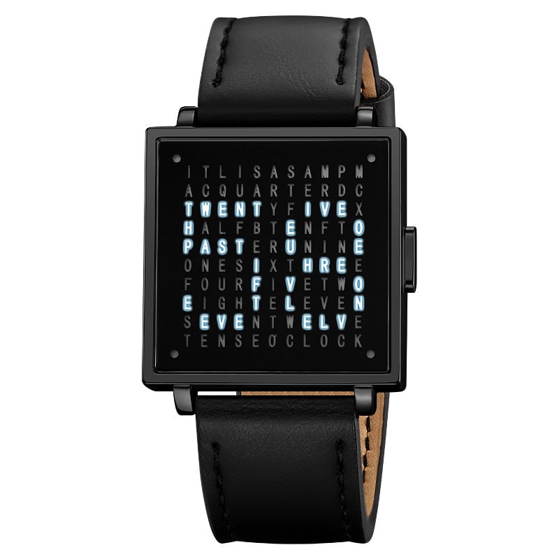 Sleek Thin Stainless Steel Watch