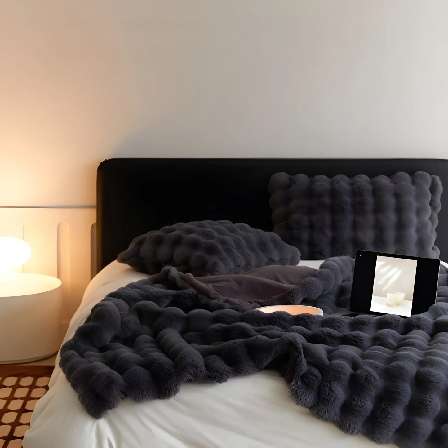 Supremely Soft Cozy Throw Blanket for Warmth
