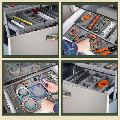 Compact Storage Plastic File Box