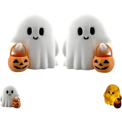 Mini Spooky LED Jack O Lantern Light