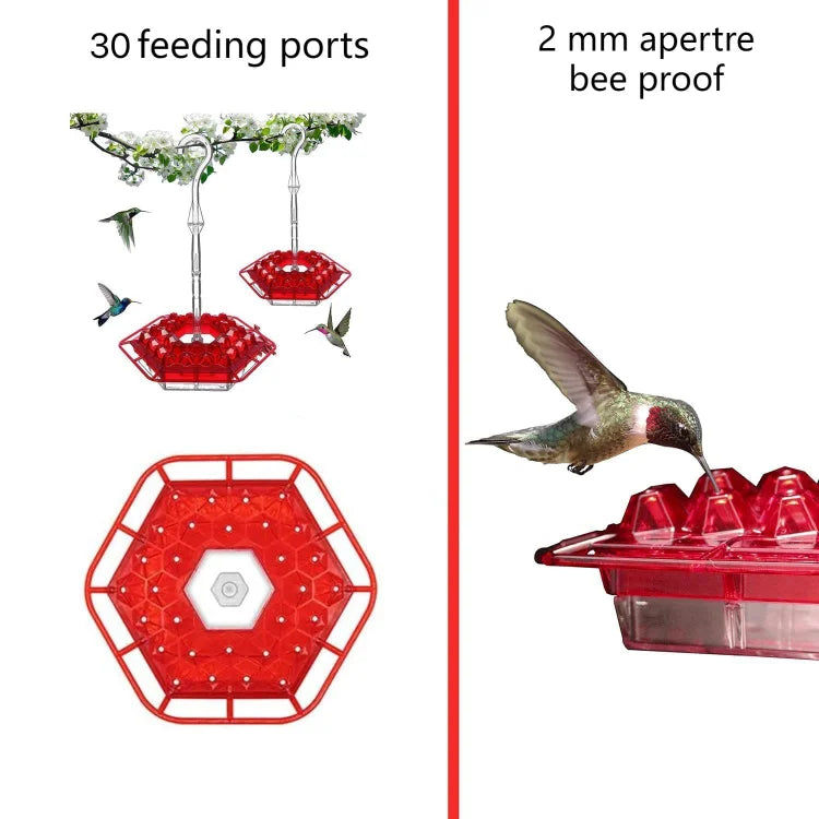 Vibrant Yard Bird Feeder Outdoor Decor