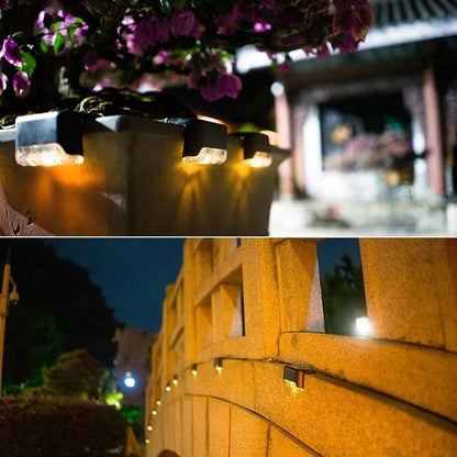 Green Solar Powered Garden Lights