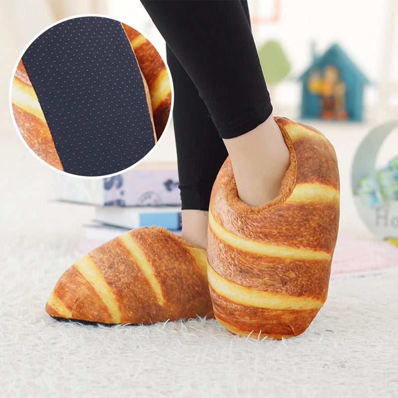 Cozy Fresh Bread Slippers